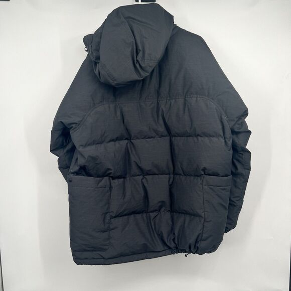 Snow Peak TAKIBI Spec Pullover Down Parka Jacket Black US Large Snow Ski Resort - Picture 5 of 16